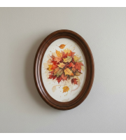 Oval frame, picture frame, oval photo frame
