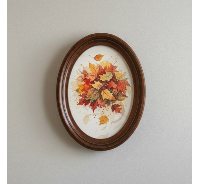oval photo frame
