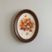 oval photo frame