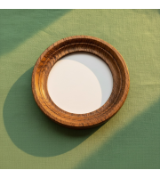 Wooden round frame, round picture frame, round frame