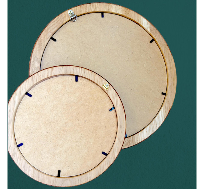 round photo frame