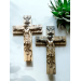  Wooden original Crucifix, Wooden Cross, Natural Wood, Carved cross, Free Shipping