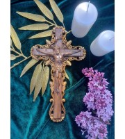 Ornate Crucifix - Gold